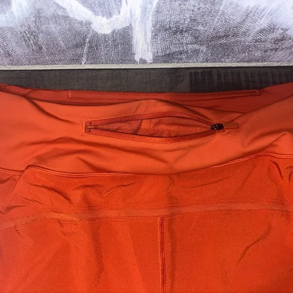 Lululemon Speed Up Mid Rise shorts with a 4-inch in Autumn Rust SZ XL - Picture 8 of 8